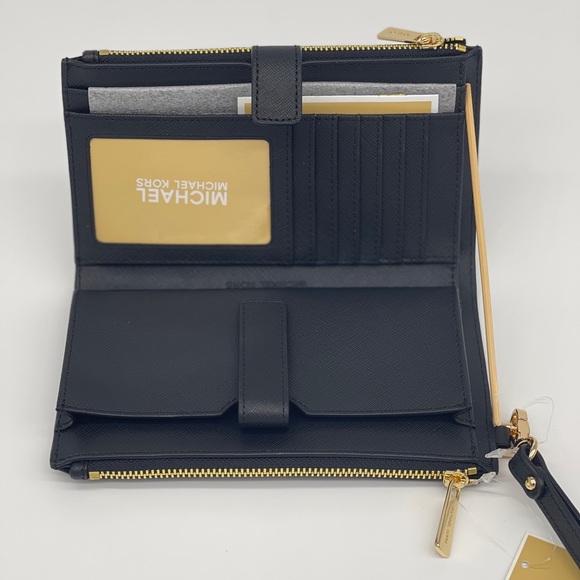 Michael Kors Double Zip Wallet Wristlet - Picture 5 of 8